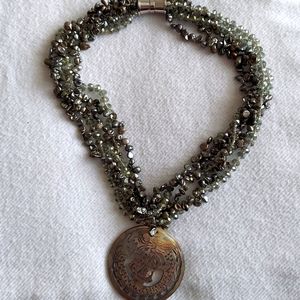 5 strand beaded necklace